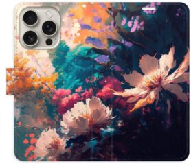 iSaprio Flip pouzdro Spring Flowers pro iPhone 16 Pro