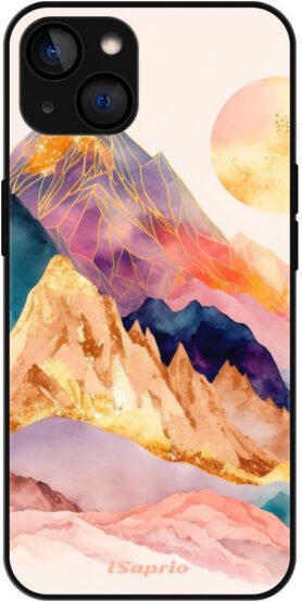iSaprio Lesklé pouzdro Abstract Mountains - iPhone 13