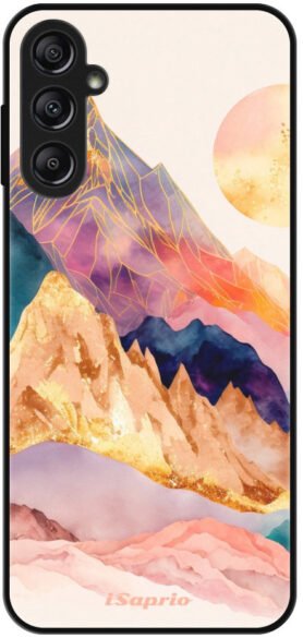 iSaprio Lesklé pouzdro Abstract Mountains - Samsung Galaxy A14 / A14 5G