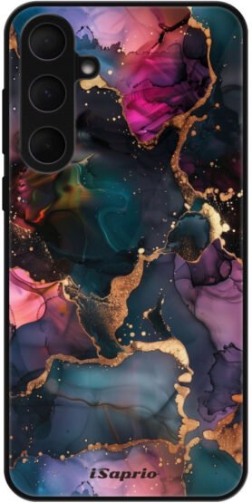 iSaprio Lesklé pouzdro Dark Marble 10 - Samsung Galaxy A35 5G