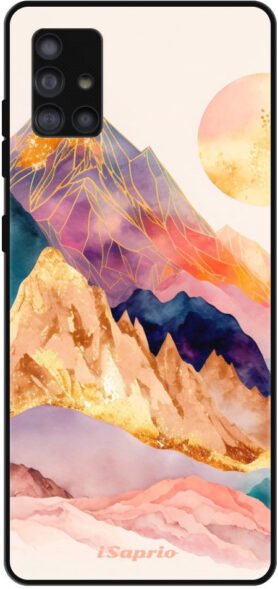 iSaprio Lesklé pouzdro Abstract Mountains - Samsung Galaxy A51