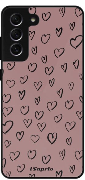 iSaprio Lesklé pouzdro Heart Dark - Samsung Galaxy S21 FE 5G