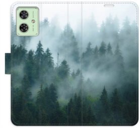 iSaprio Flip pouzdro Dark Forest pro Motorola Moto G54 5G / G54 5G Power Edition