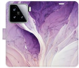 iSaprio Flip pouzdro Purple Paint pro Xiaomi 15