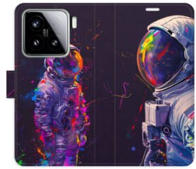 iSaprio Flip pouzdro Neon Astronaut 02 pro Xiaomi 15