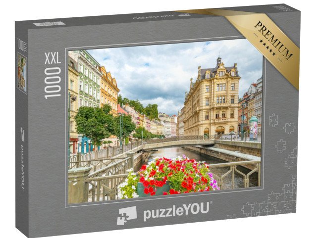 puzzle 1000 dílků XXL „Karlovy Vary: světoznámé město s minerálními prameny“