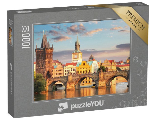 puzzle 1000 dílků XXL „Karlův most, Praha, Česká republika“