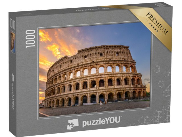 puzzle „Koloseum při východu slunce, Řím, Itálie“