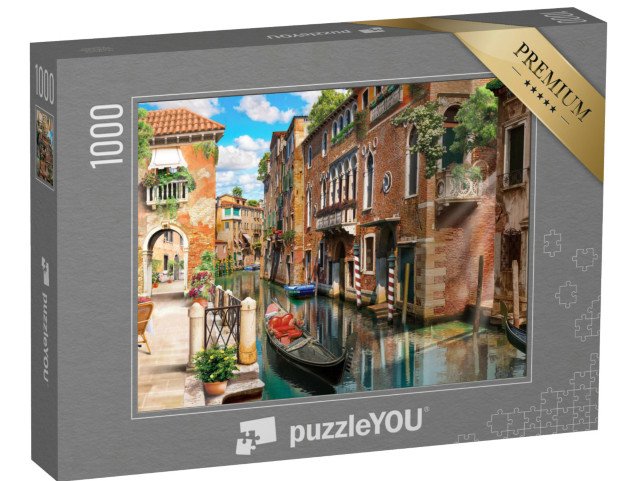 puzzle 1000 dílků „Krásné Benátky, Itálie“