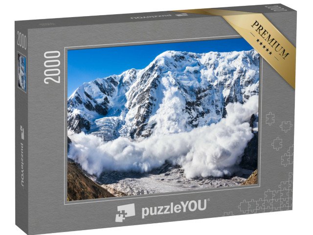 puzzle 2000 dílků „Lavina na Kavkaze“
