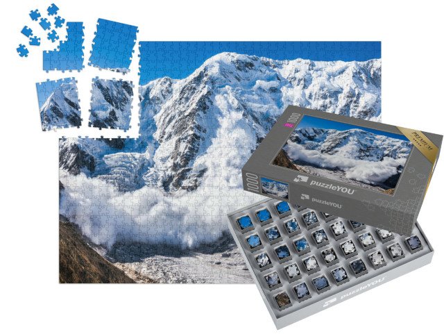 SMART SORTED® | Puzzle 1000 dílků „Lavina na Kavkaze“