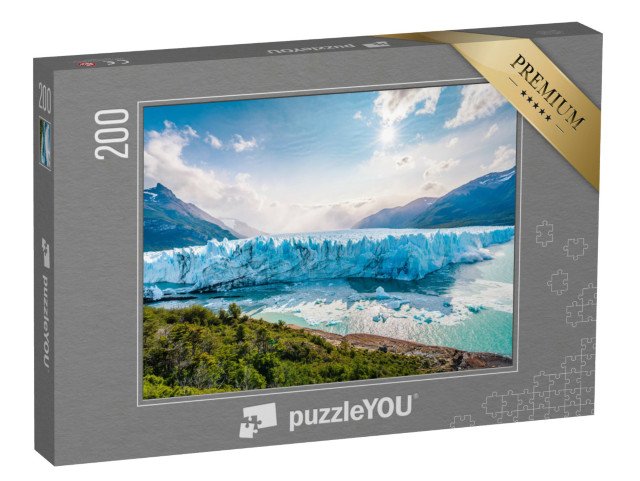 puzzle 200 dílků „Led na ledovci Perito Moreno, Patagonie, Argentina“