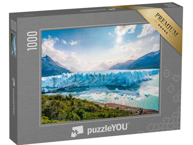 puzzle 1000 dílků „Led na ledovci Perito Moreno, Patagonie, Argentina“