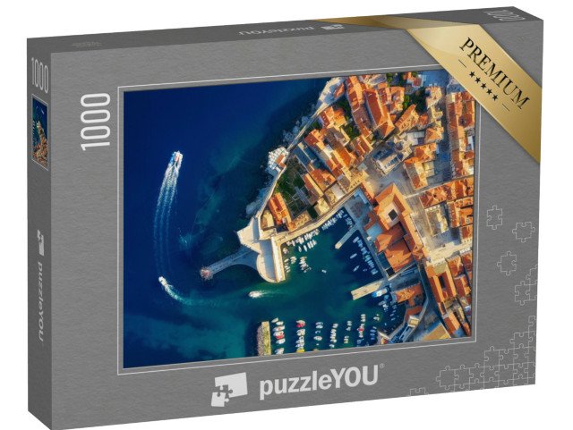 puzzle 1000 dílků „Letecký pohled na Dubrovník, Chorvatsko“