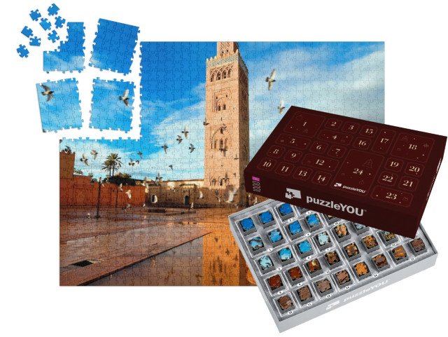 Adventní kalendář „Mešita Koutoubia, Marrákeš, Maroko“