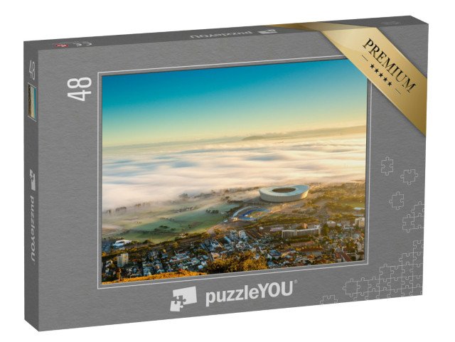 puzzle 48 dílků „Mlha nad Kapským Městem“