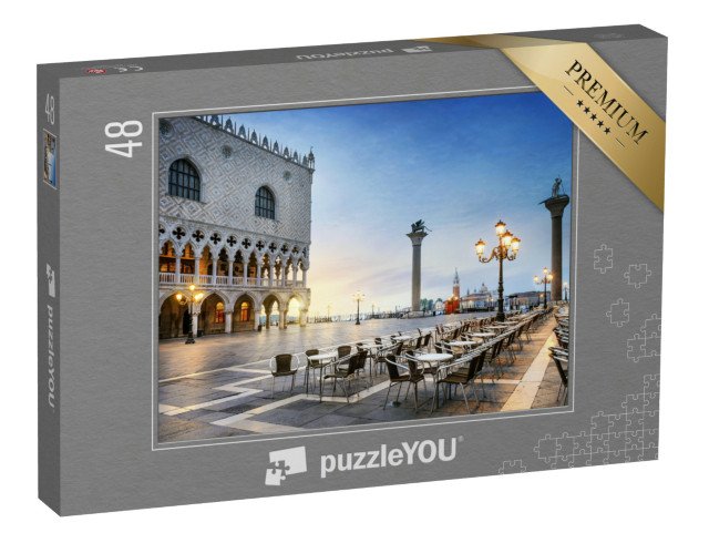 puzzle 48 dílků „Náměstí svatého Marka, Benátky, Itálie“