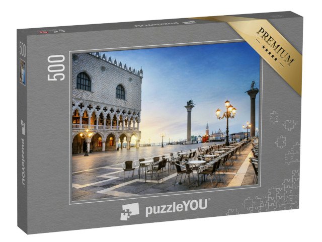 puzzle 500 dílků „Náměstí svatého Marka, Benátky, Itálie“