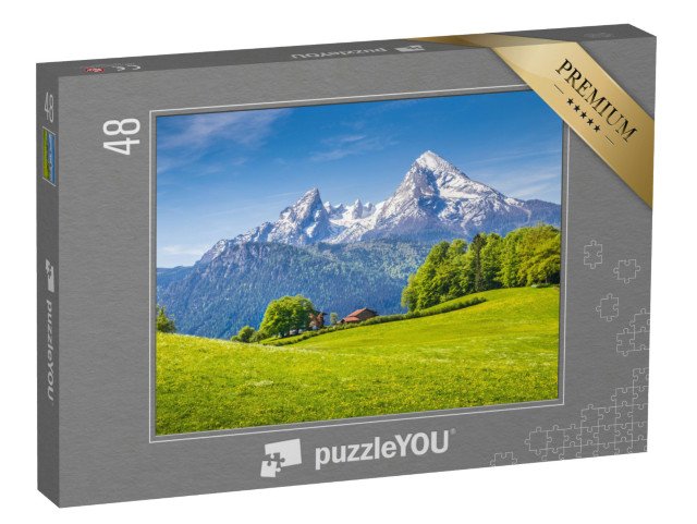 puzzle 48 dílků „Národní park Berchtesgadener Land, Bavorsko, Německo“