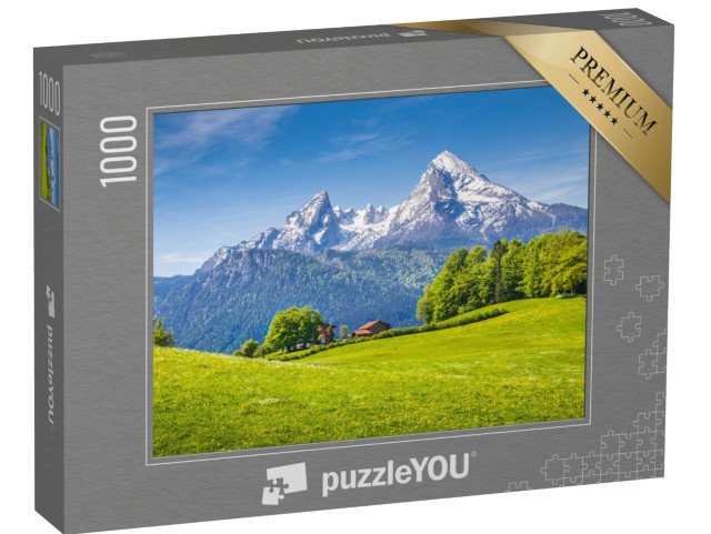 puzzle „Národní park Berchtesgadener Land, Bavorsko, Německo“