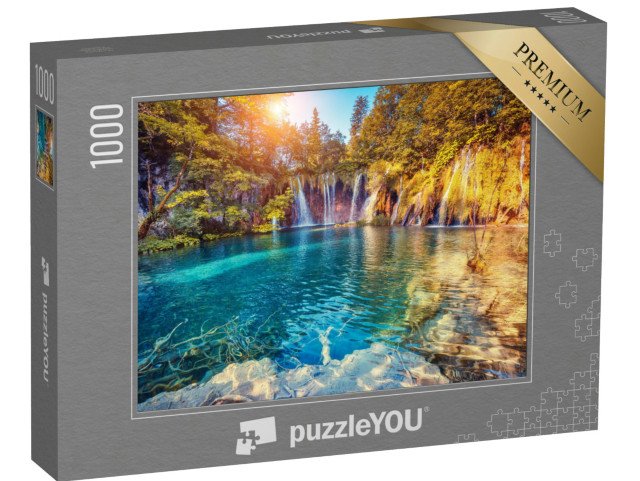 puzzle „Národní park Plitvická jezera, Chorvatsko“