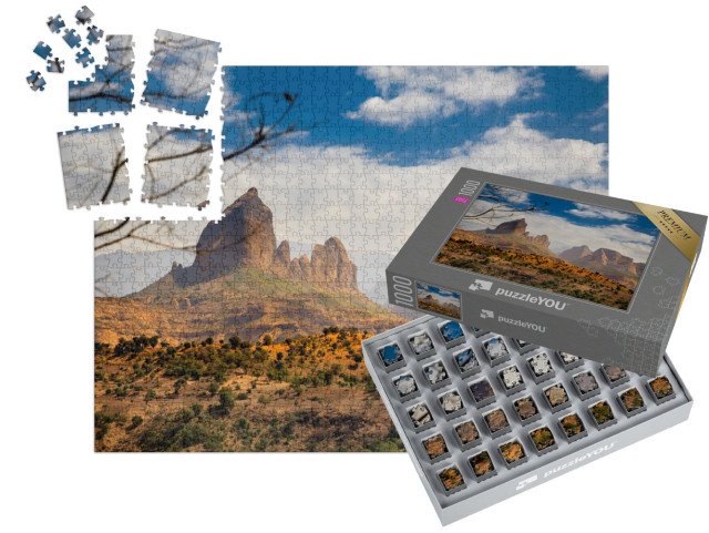 SMART SORTED® | Puzzle 1000 dílků „Národní park Simien Mountains, Etiopie“