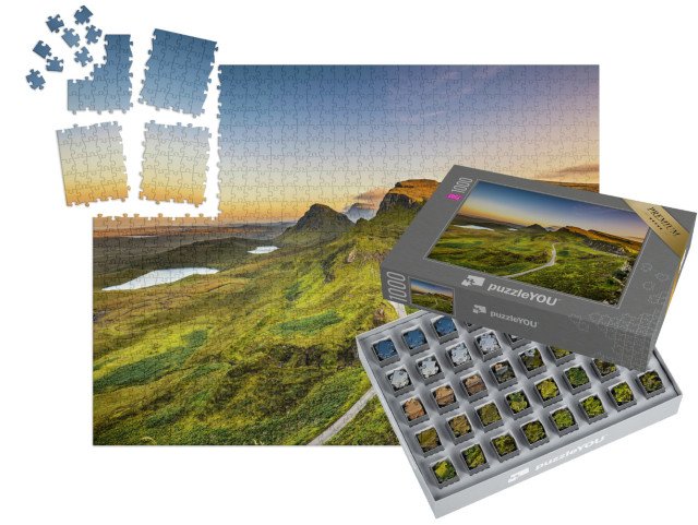 SMART SORTED® | Puzzle 1000 dílků „Ostrov Skye, Skotsko“