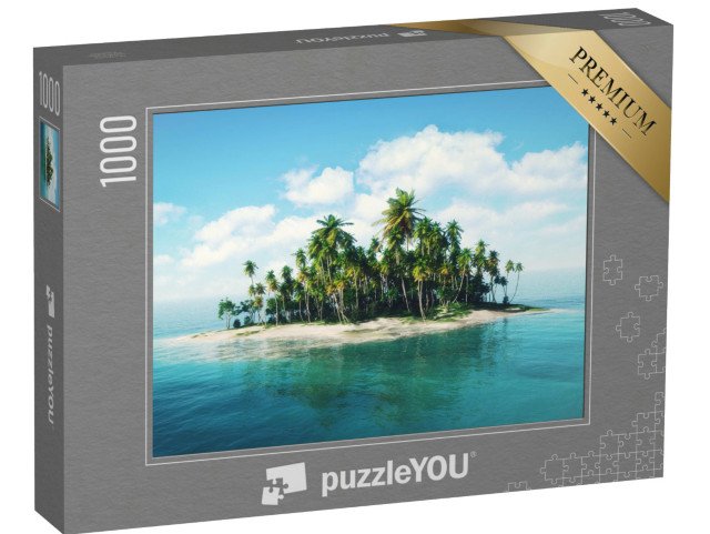 puzzle 1000 dílků „Ostrov v oceánu“