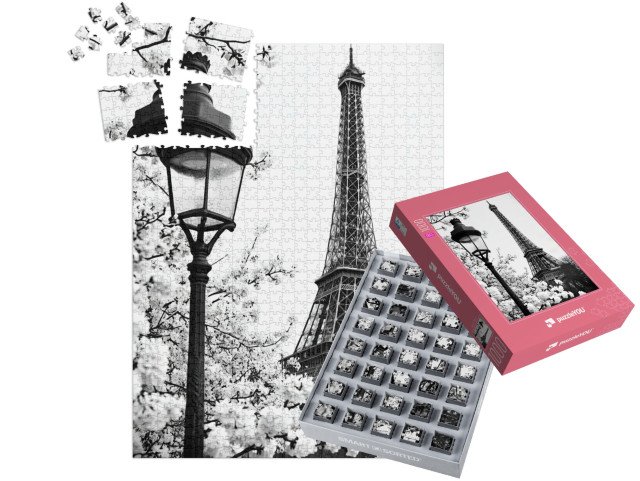 SMART SORTED® | Puzzle 1000 dílků „Paříž: město lásky, Francie“