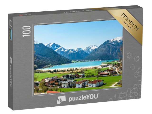 puzzle 100 dílků „Pertisau am Achensee, Rakousko“