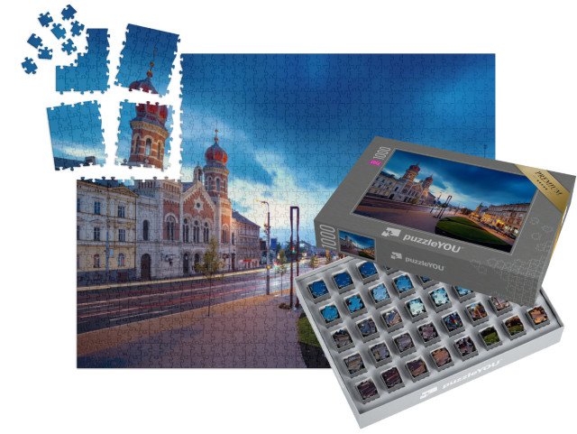 SMART SORTED® | Puzzle 1000 dílků „Plzeň, Česká republika“