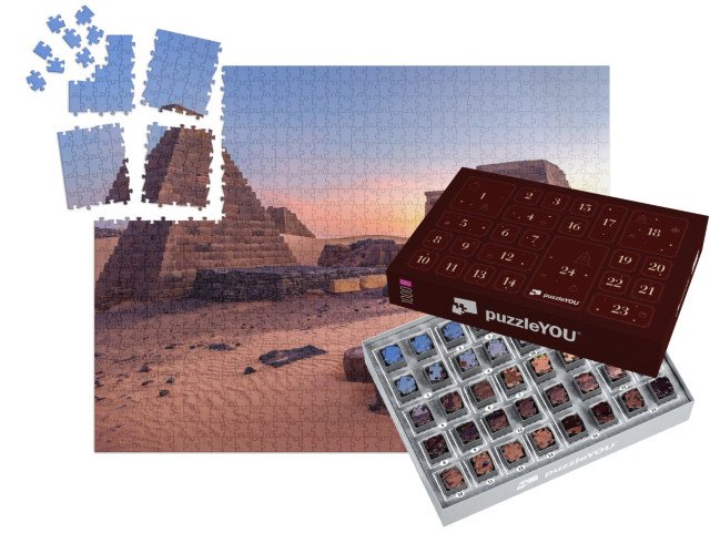 Adventní kalendář „Pyramidy v Meroe, Súdán“