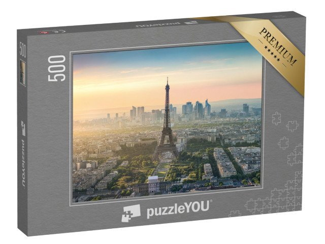 puzzle 500 dílků „Ranní Paříž, Francie“