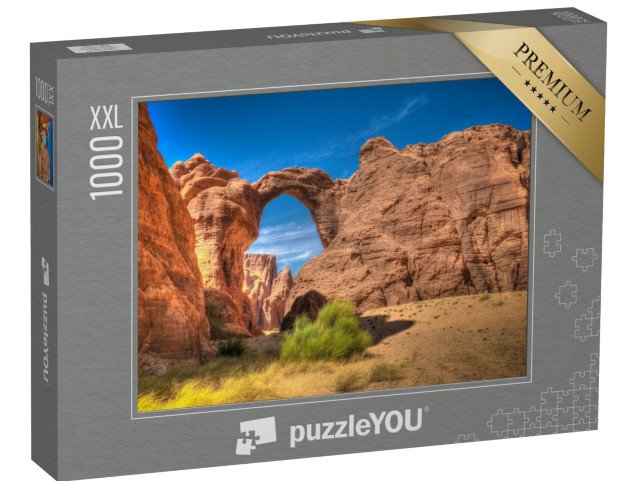 puzzle 1000 dílků XXL „Skalní útvar na náhorní plošině Ennedi, Čad“
