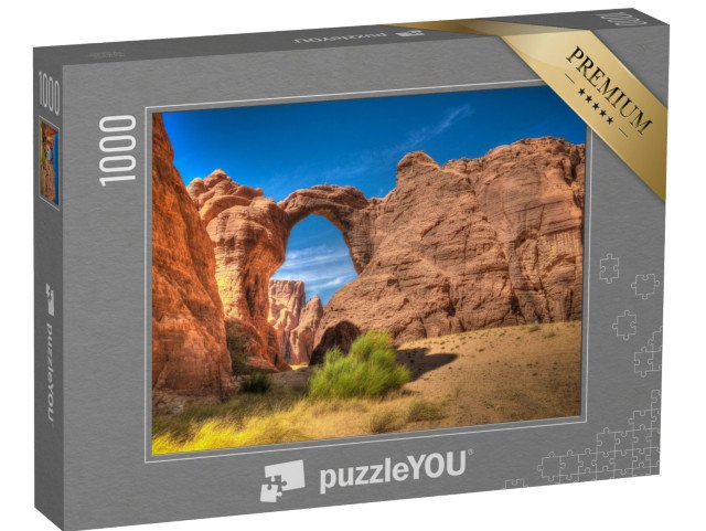puzzle 1000 dílků „Skalní útvar na náhorní plošině Ennedi, Čad“