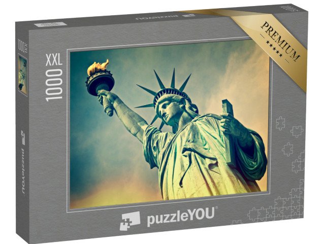 puzzle 1000 dílků XXL „Socha Svobody, New York, USA“