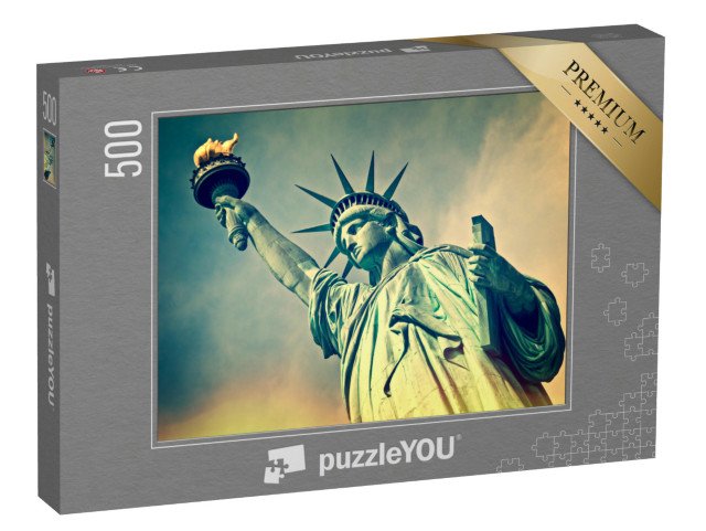 puzzle 500 dílků „Socha Svobody, New York, USA“