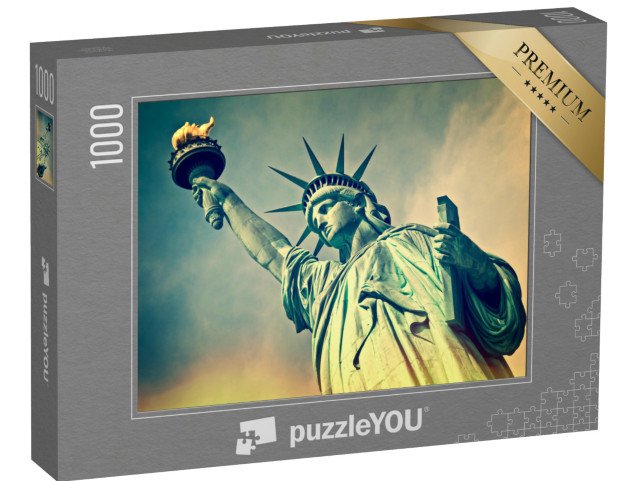 puzzle 1000 dílků „Socha Svobody, New York, USA“