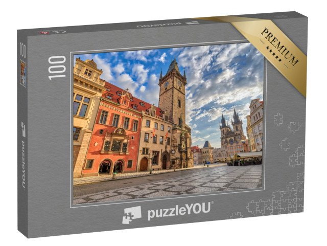 puzzle 100 dílků „Staroměstské náměstí, Praha, Česká republika“