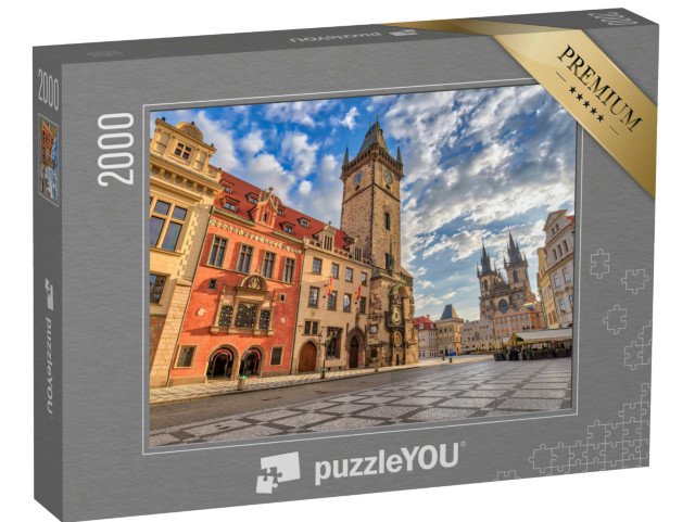 puzzle 2000 dílků „Staroměstské náměstí, Praha, Česká republika“