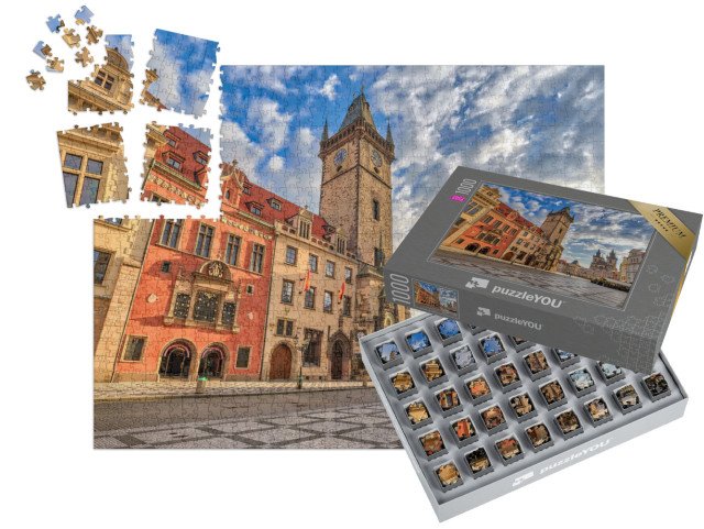 SMART SORTED® | Puzzle 1000 dílků „Staroměstské náměstí, Praha, Česká republika“