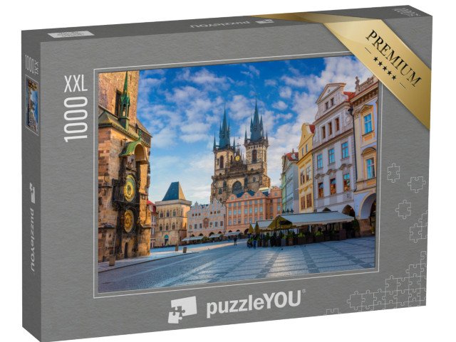 puzzle 1000 dílků XXL „Staroměstské náměstí s Týnským chrámem, Praha, Česká republika“