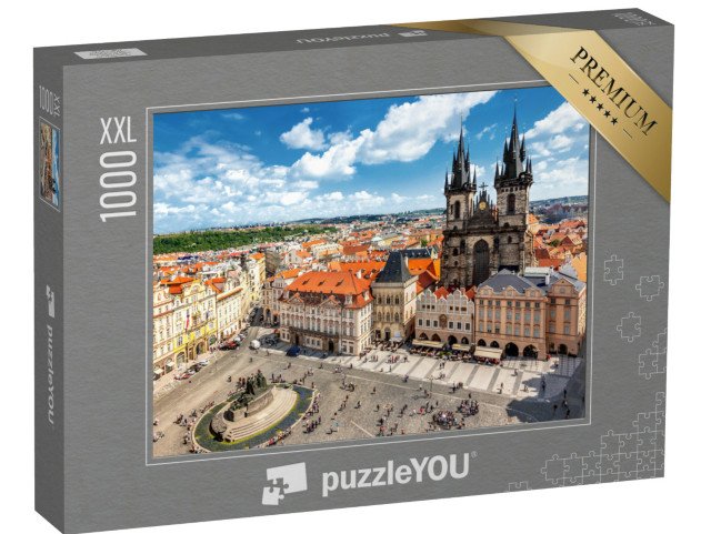 puzzle 1000 dílků XXL „Staroměstské náměstí v Praze, Česká republika“