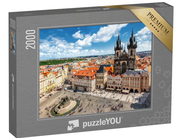 puzzle 2000 dílků „Staroměstské náměstí v Praze, Česká republika“