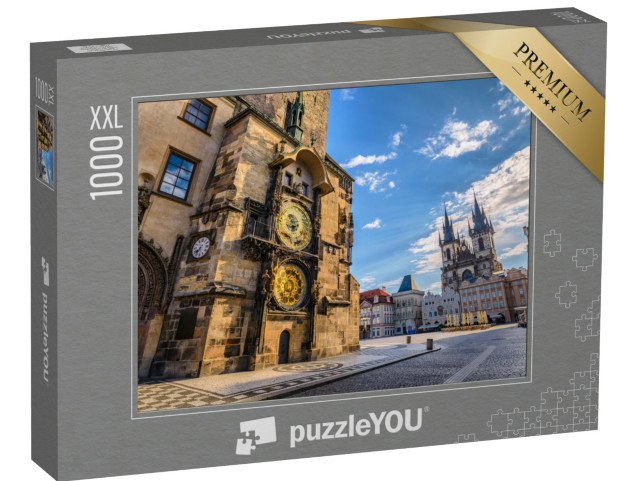puzzle 1000 dílků XXL „Staroměstský orloj, Praha, Česká republika“