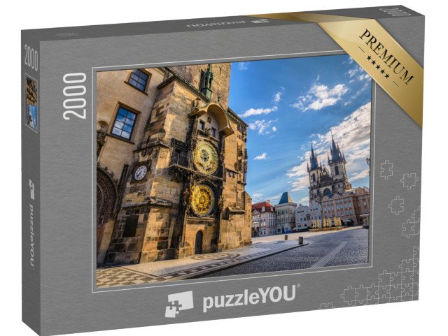 puzzle 2000 dílků „Staroměstský orloj, Praha, Česká republika“