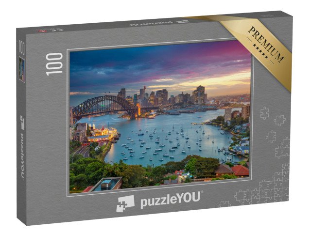 puzzle 100 dílků „Sydney, Austrálie“