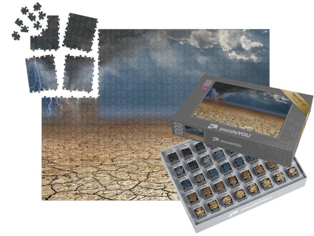 SMART SORTED® | Puzzle 1000 dílků „Tornádo v poušti“