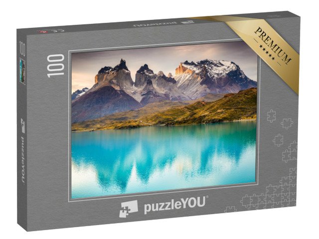 puzzle 100 dílků „Torres del Paine, Patagonie, Chile“