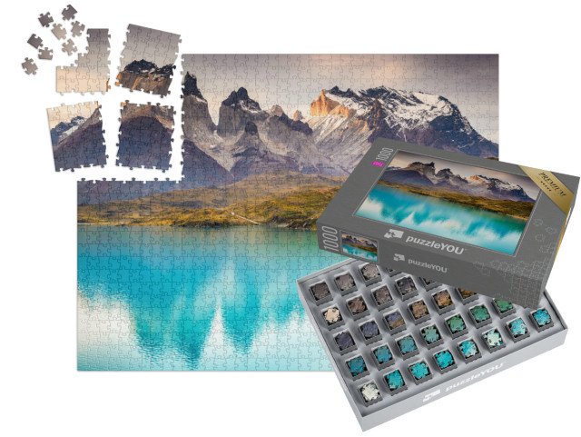 SMART SORTED® | Puzzle 1000 dílků „Torres del Paine, Patagonie, Chile“